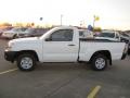 2010 Super White Toyota Tacoma Regular Cab  photo #3