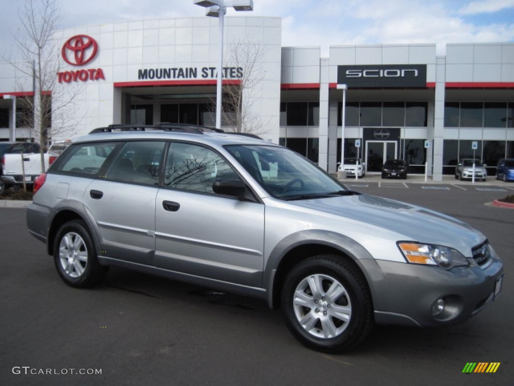 Brilliant Silver Metallic Subaru Outback