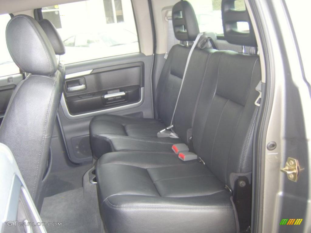 2006 Raider XLS Double Cab 4x4 - Granite Gray / Slate Gray photo #12
