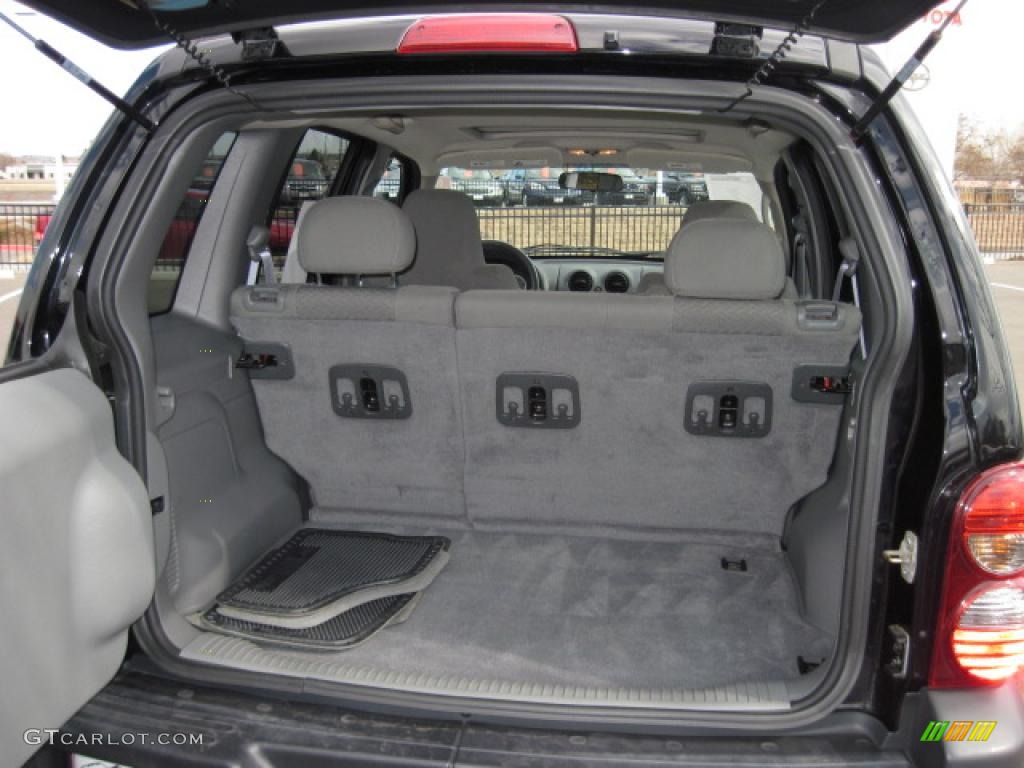 2005 Liberty Renegade 4x4 - Black Clearcoat / Medium Slate Gray photo #22