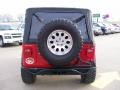 2006 Flame Red Jeep Wrangler Unlimited Rubicon 4x4  photo #6