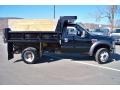Black - F550 Super Duty XL Regular Cab 4x4 Dump Truck Photo No. 4