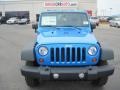 2010 Surf Blue Pearl Jeep Wrangler Sport 4x4  photo #2