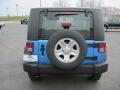 2010 Surf Blue Pearl Jeep Wrangler Sport 4x4  photo #5