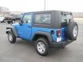 2010 Surf Blue Pearl Jeep Wrangler Sport 4x4  photo #6
