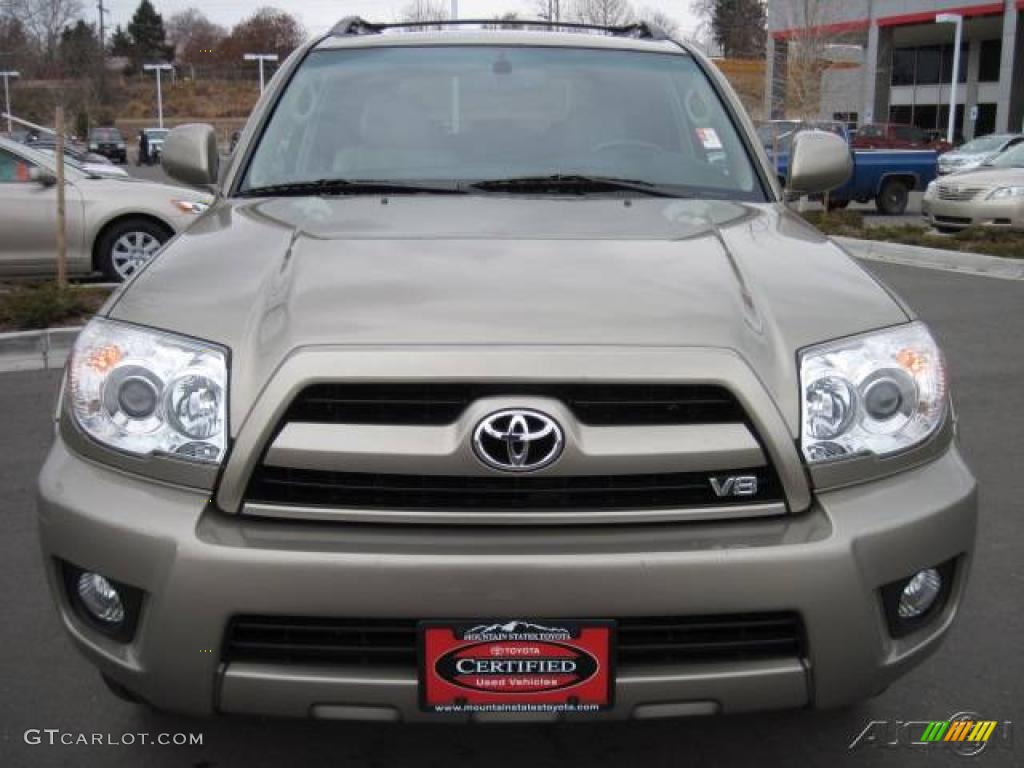 2007 4Runner Limited 4x4 - Driftwood Pearl / Taupe photo #6