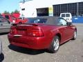 2003 Torch Red Ford Mustang V6 Convertible  photo #5