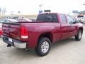 2007 Sport Dark Red Metallic GMC Sierra 1500 SLE Extended Cab  photo #4