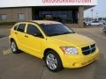 2007 Solar Yellow Dodge Caliber SXT  photo #1