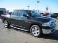 2010 Brilliant Black Crystal Pearl Dodge Ram 1500 Big Horn Crew Cab  photo #1