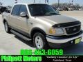 2001 Arizona Beige Metallic Ford F150 Lariat SuperCrew  photo #1