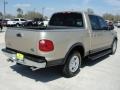 2001 Arizona Beige Metallic Ford F150 Lariat SuperCrew  photo #3