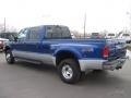 2003 Sonic Blue Metallic Ford F350 Super Duty Lariat Crew Cab 4x4 Dually  photo #4