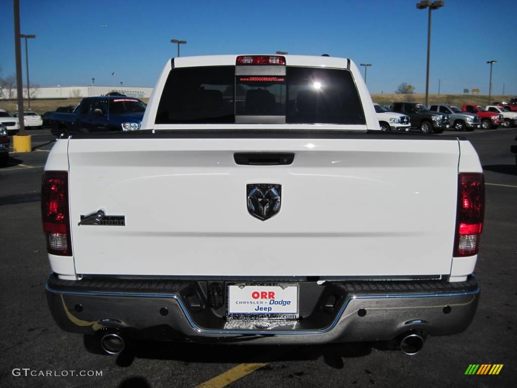 2010 Ram 1500 Big Horn Crew Cab - Stone White / Dark Slate/Medium Graystone photo #6