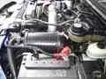 2003 Sonic Blue Metallic Ford F350 Super Duty Lariat Crew Cab 4x4 Dually  photo #38
