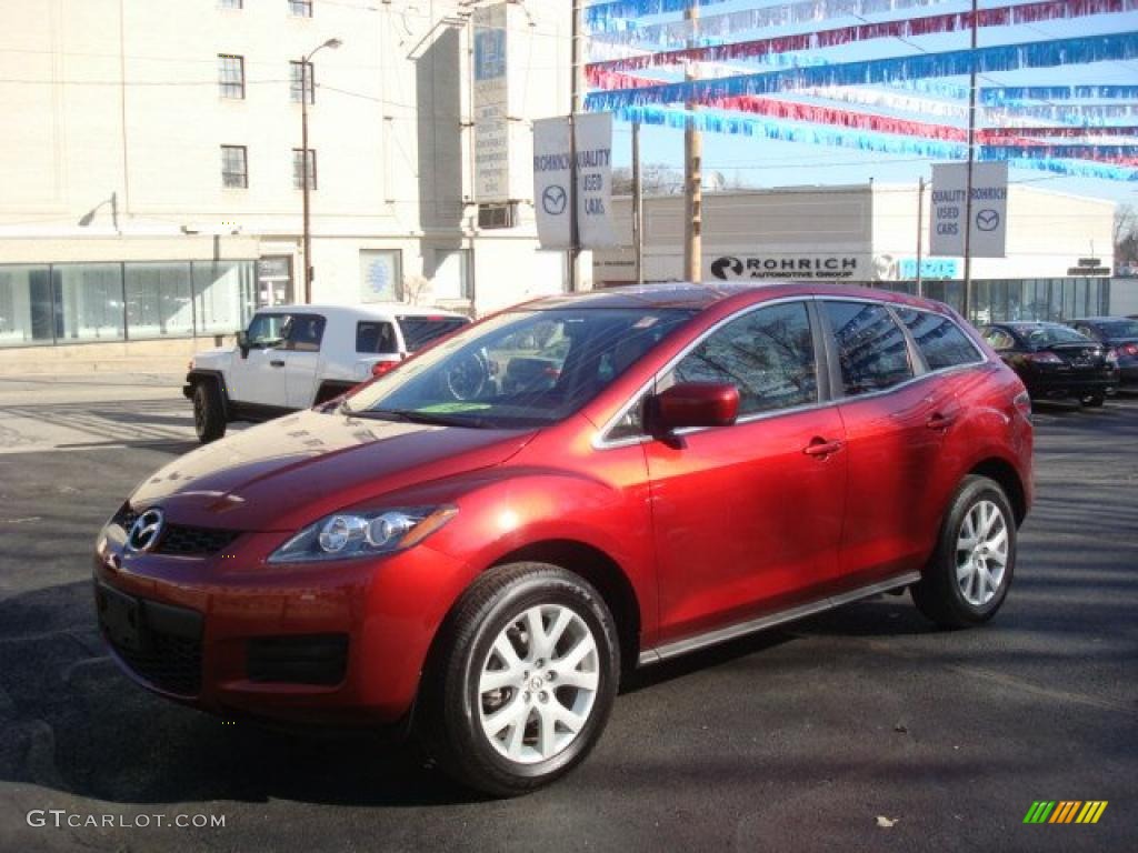 2008 CX-7 Sport - Copper Red Mica / Sand photo #1