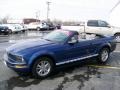 2008 Vista Blue Metallic Ford Mustang V6 Deluxe Convertible  photo #6