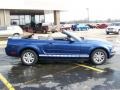 2008 Vista Blue Metallic Ford Mustang V6 Deluxe Convertible  photo #7