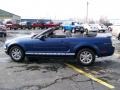 2008 Vista Blue Metallic Ford Mustang V6 Deluxe Convertible  photo #8