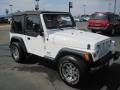 2005 Stone White Jeep Wrangler SE 4x4  photo #3