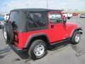 2005 Flame Red Jeep Wrangler Sport 4x4  photo #4