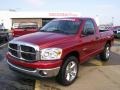 2008 Inferno Red Crystal Pearl Dodge Ram 1500 ST Regular Cab  photo #2