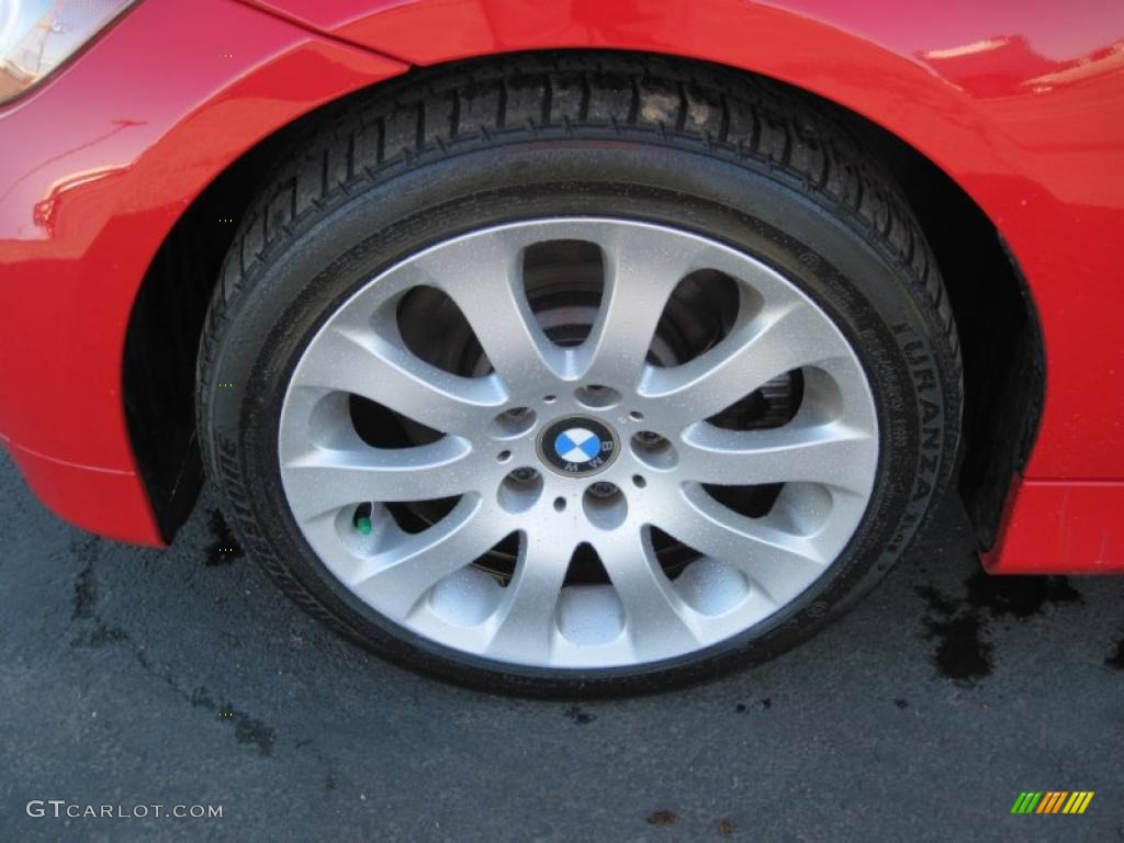 2006 3 Series 330i Sedan - Electric Red / Black photo #12