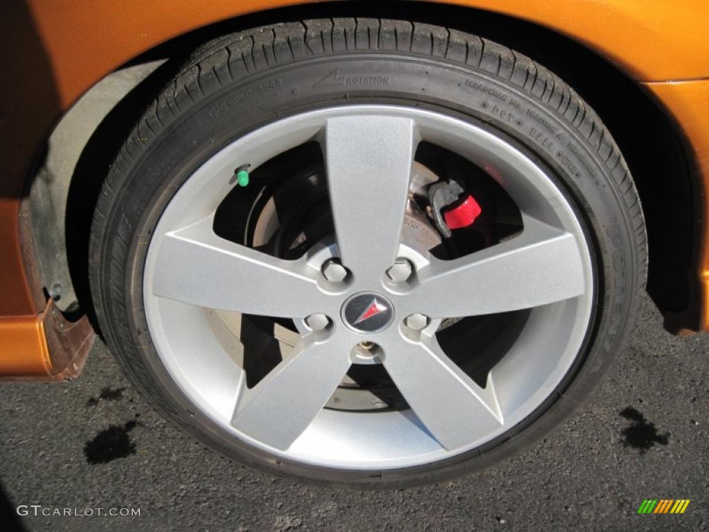 2006 GTO Coupe - Brazen Orange Metallic / Black photo #11