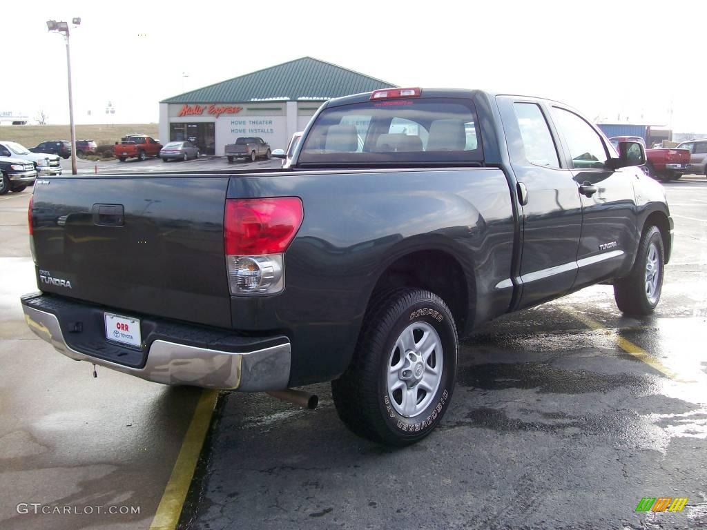 2008 Tundra SR5 Double Cab - Timberland Green Mica / Beige photo #4