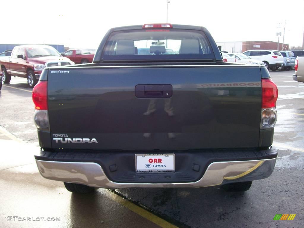 2008 Tundra SR5 Double Cab - Timberland Green Mica / Beige photo #6