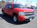 2009 Victory Red Chevrolet Silverado 1500 LT Crew Cab 4x4  photo #3