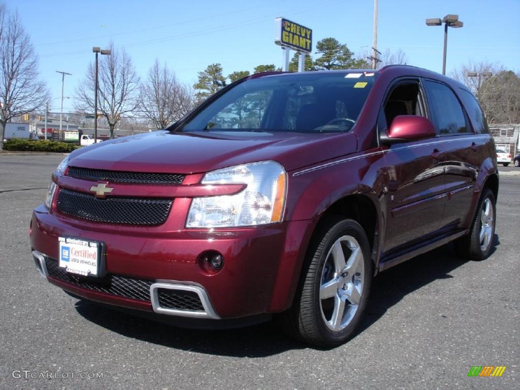 Deep Ruby Red Metallic Chevrolet Equinox