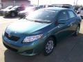 2009 Capri Sea Green Metallic Toyota Corolla LE  photo #2