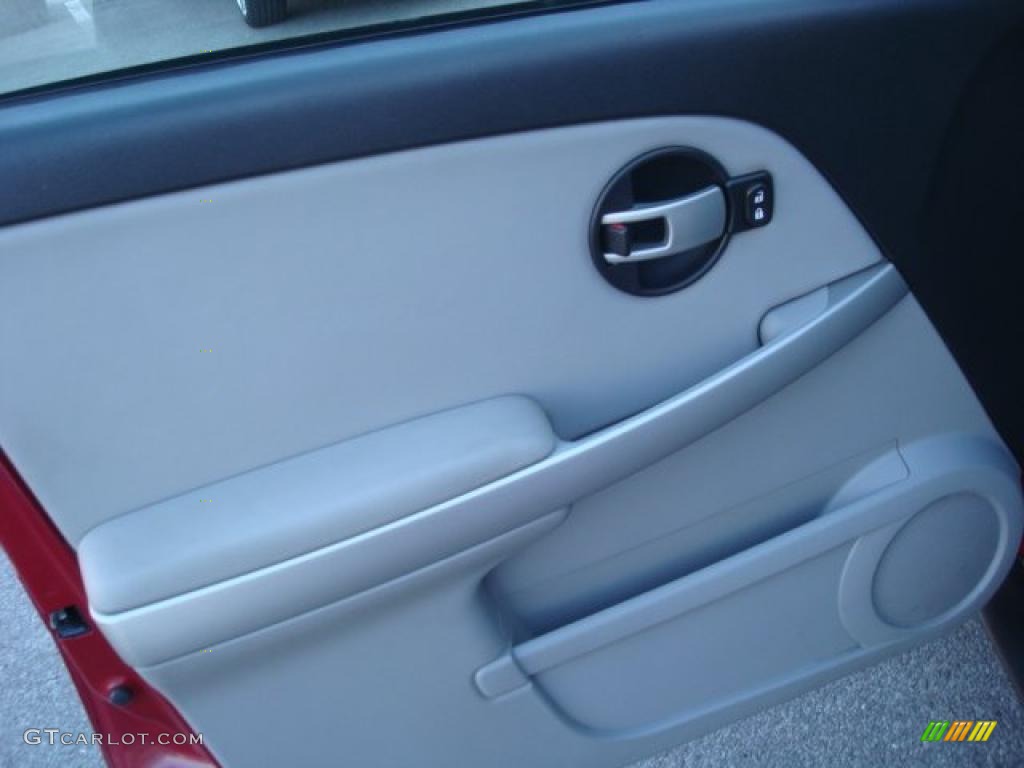 2005 Equinox LT AWD - Salsa Red Metallic / Light Gray photo #11