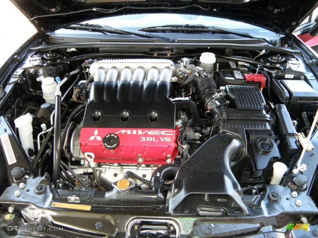 2008 Mitsubishi Eclipse Spyder GT 3.8 Liter SOHC 24 Valve MIVEC V6 Engine Photo #27197871