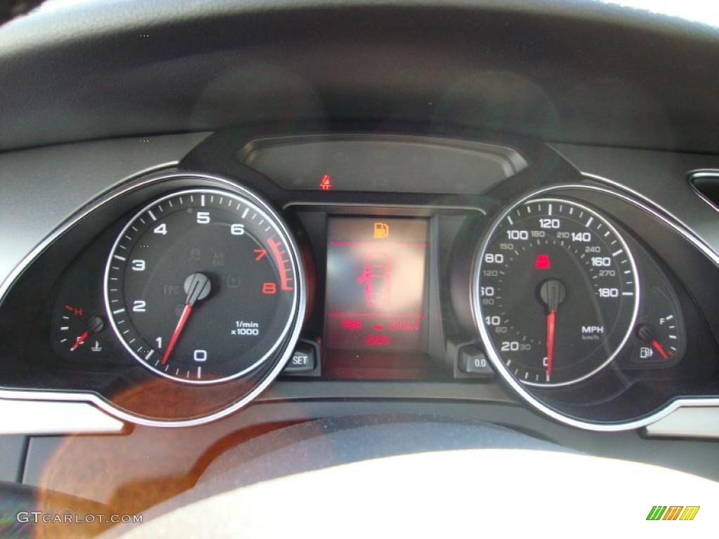 2009 Audi A5 3.2 quattro Coupe Gauges Photo #27198982