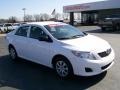 2010 Super White Toyota Corolla   photo #1