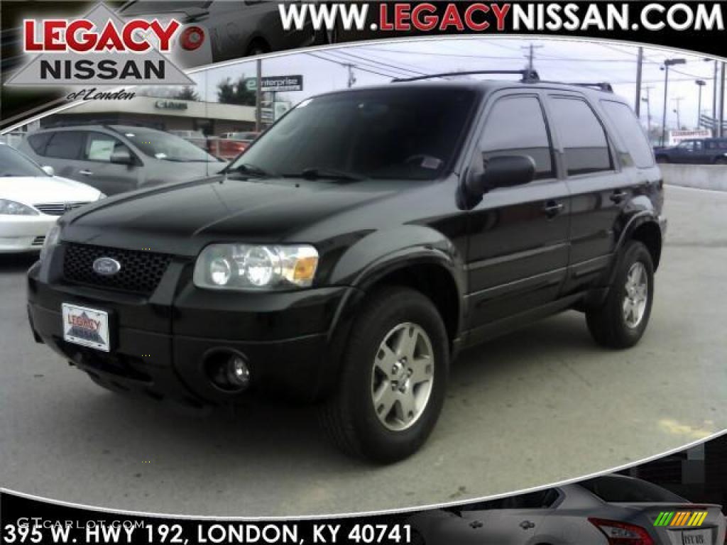 2006 Escape Limited 4WD - Black / Ebony Black photo #1