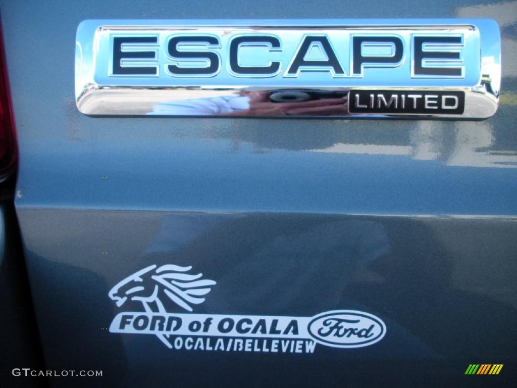 2010 Escape Limited - Steel Blue Metallic / Camel photo #4