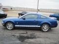 2008 Vista Blue Metallic Ford Mustang V6 Deluxe Coupe  photo #5