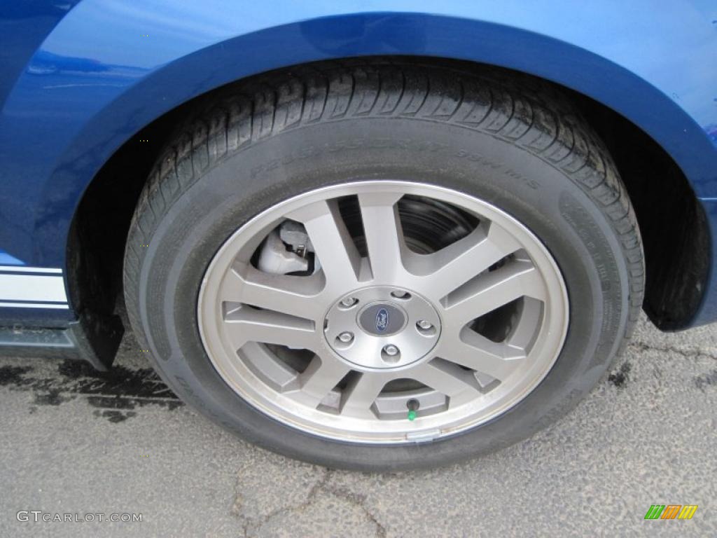 2008 Mustang V6 Deluxe Coupe - Vista Blue Metallic / Light Graphite photo #10