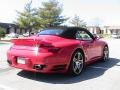 2009 Guards Red Porsche 911 Turbo Cabriolet  photo #12