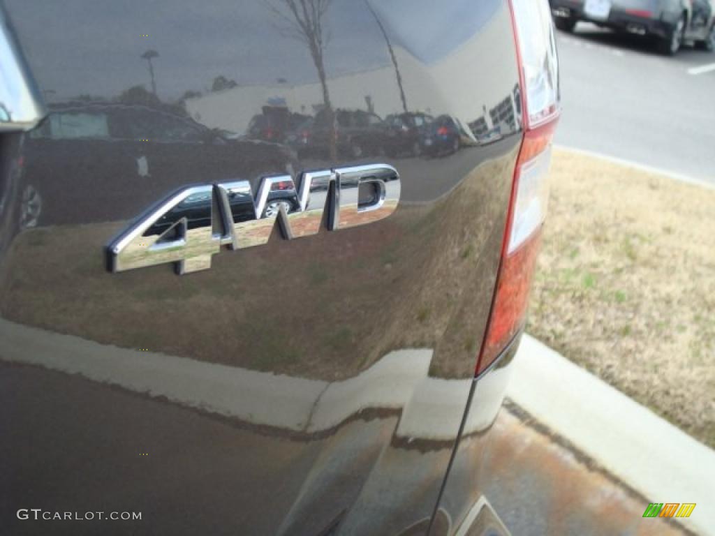 2010 CR-V EX AWD - Urban Titanium Metallic / Black photo #27