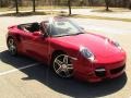 2009 Guards Red Porsche 911 Turbo Cabriolet  photo #43