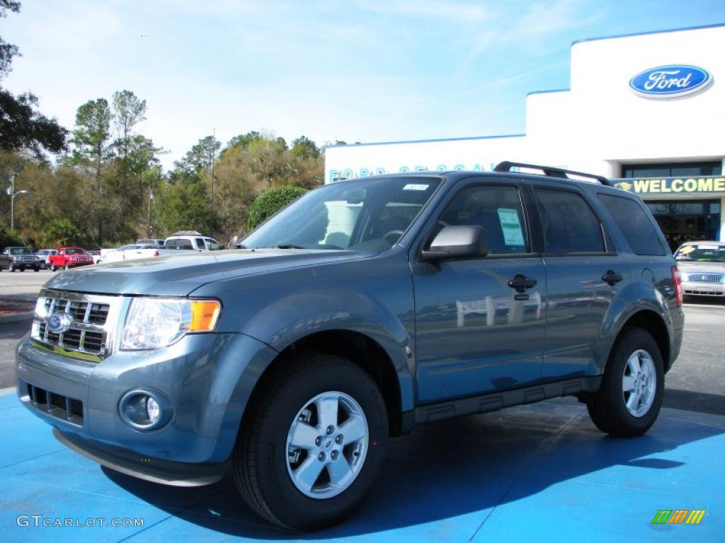 2010 Escape XLT V6 - Steel Blue Metallic / Charcoal Black photo #1