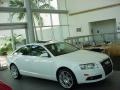 Ibis White - A6 3.2 quattro Sedan Photo No. 2