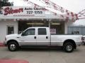 2000 Oxford White Ford F350 Super Duty XLT Crew Cab 4x4 Dually  photo #1