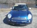 2003 Indi Blue Metallic Mini Cooper Hardtop  photo #2