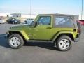 2008 Jeep Green Metallic Jeep Wrangler Sahara 4x4  photo #3