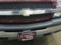 2003 Dark Carmine Red Metallic Chevrolet Silverado 1500 LS Regular Cab 4x4  photo #35